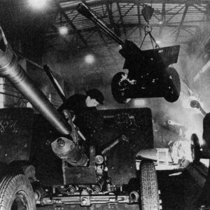 Production of ZIS3 field guns