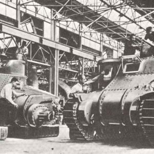 M3 Lee tanks under construction