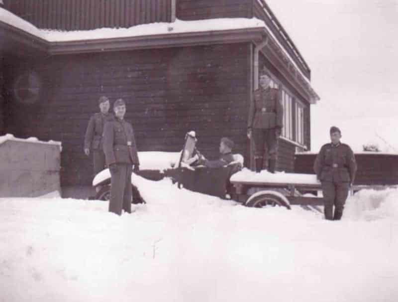 Day off of German soldiers