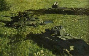 Early T-34 tanks