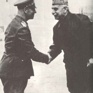Rommel meets General Gariboldi