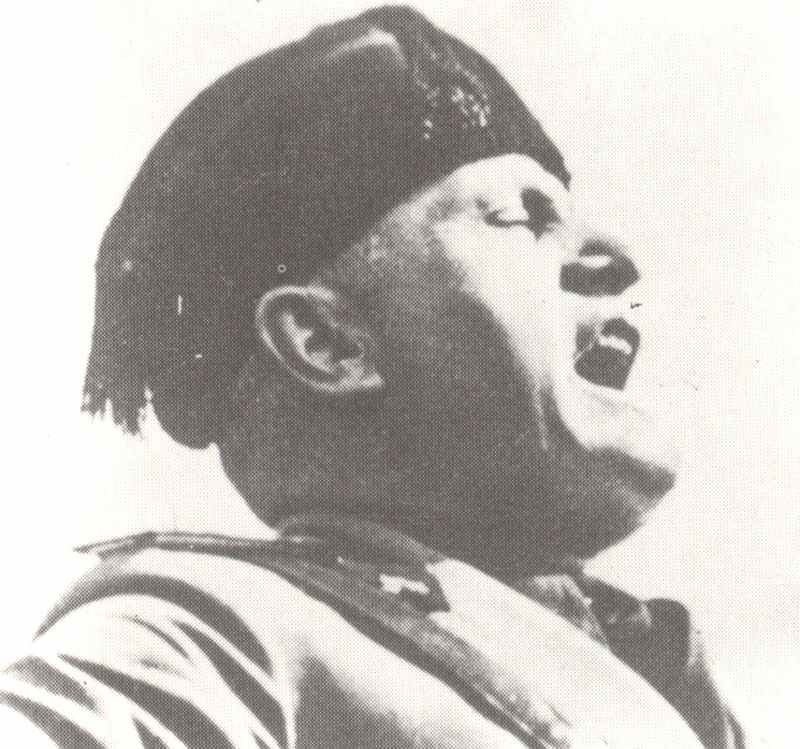Benito Mussolini 9 The Duce is speaking