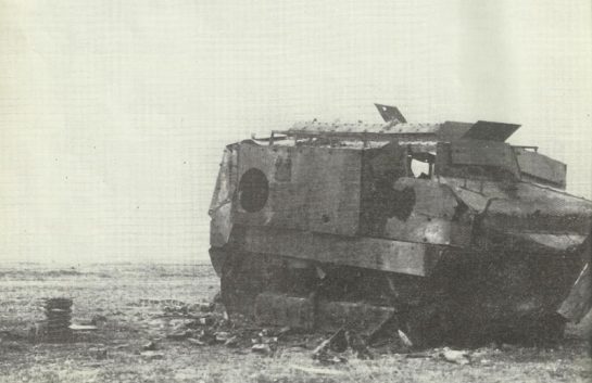 schneider tanks knocked out 1