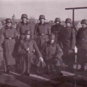 Group of German soldiers ready for appeal