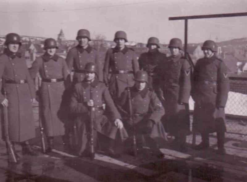 Diary March 13, 1941 14 Group of German soldiers ready for appeal