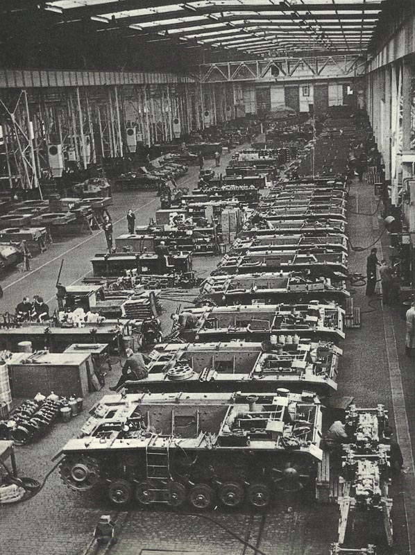 assembly hall tank factory