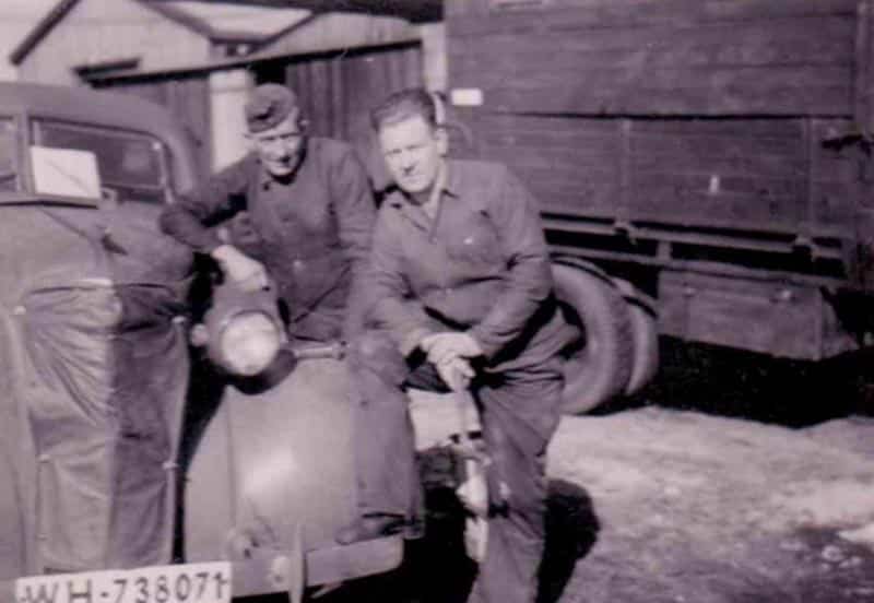 workshop of the German 214th infantry division