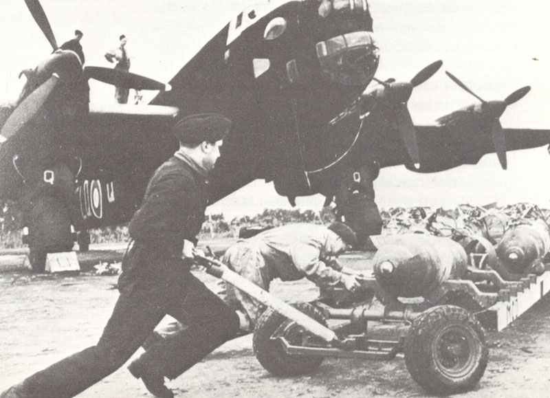 Diary March 12, 1941 18 bombs for a Handley Page Halifax