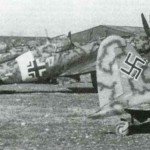 Macchi C205V Veltros in German Luftwaffe markings.