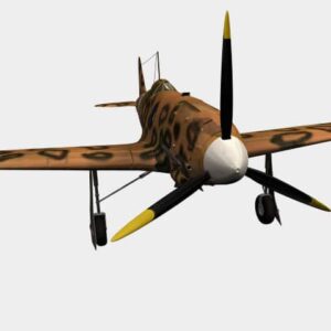 3d model Macchi C205V Veltro