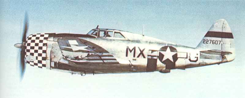 early Republic P-47 Razorback Thunderbolt model D