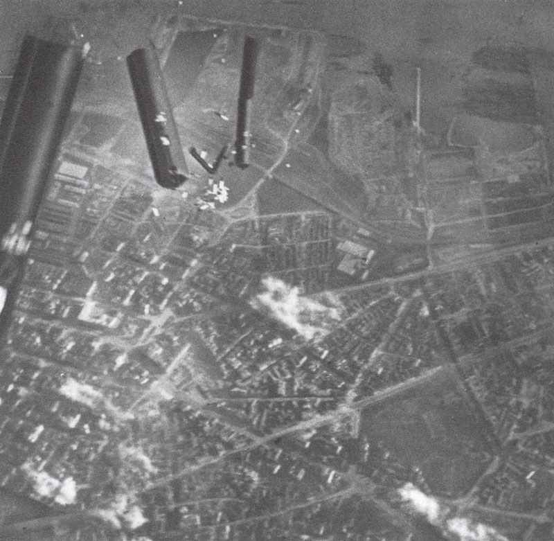 bombs are dropped on Belgrade