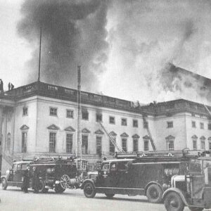 Opera House 'Unter den Linden' in Berlin after British air raid