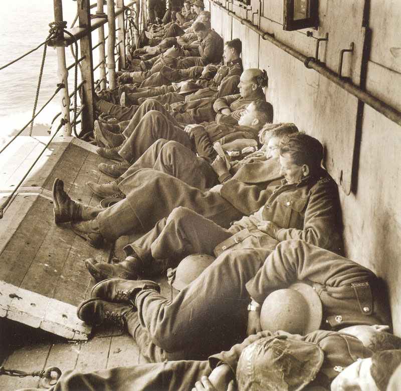 Evacuation of British soldiers from Greece