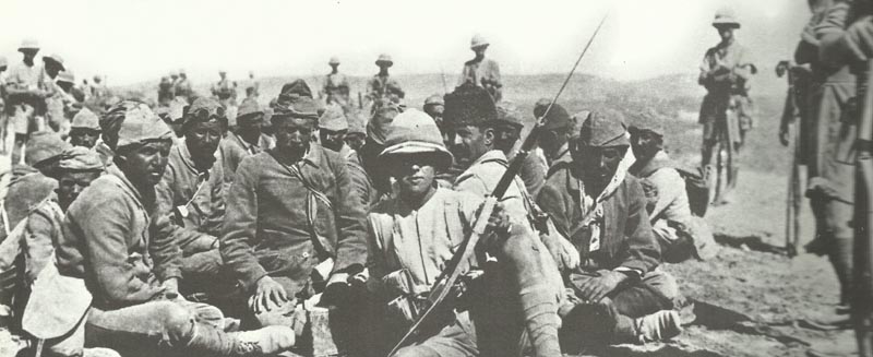 Siege of Kut: Kut Al Amara in 1915–1916 12 briten bewachen tuerken 1