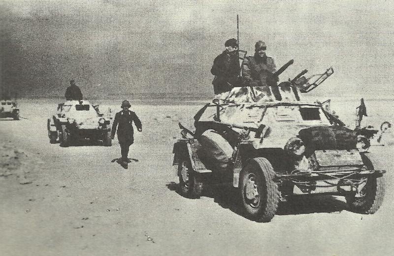 Rommel’s First Offensive in North Africa in 1941 5 Armored cars of the Afrika Korps