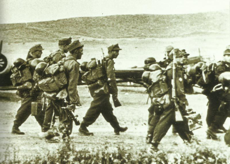 Diary May 22, 1941 8 Mountain troops Maleme