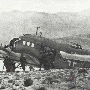 Ju 52 landed on Maleme airfield