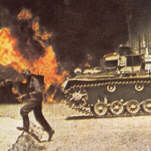 Panzer 3 in street fightings.