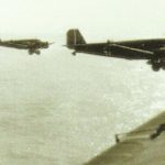 Ju 52s of the first wave