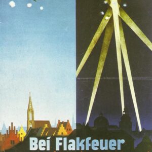 German air raid poster