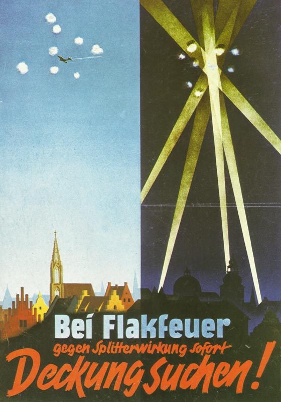 Diary June 12, 1941 3 German air raid poster
