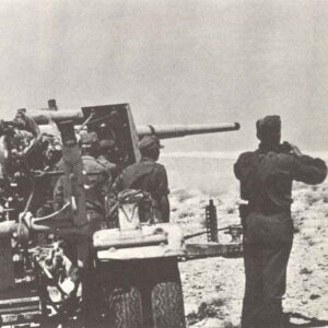 German 88-mm-gun Operation Battleaxe