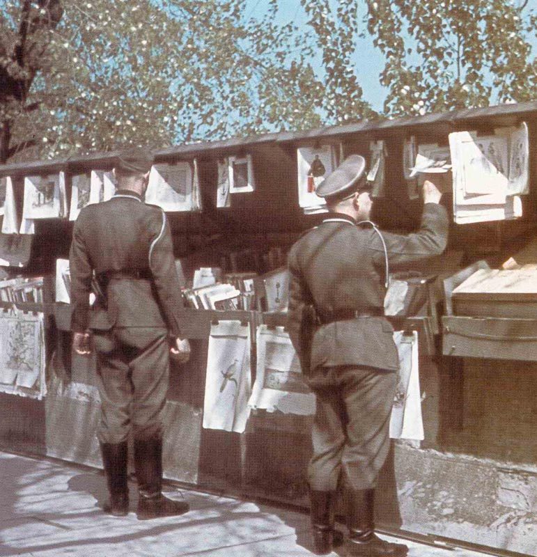 Diary June 16, 1941 6 art market on the left bank of the Seine