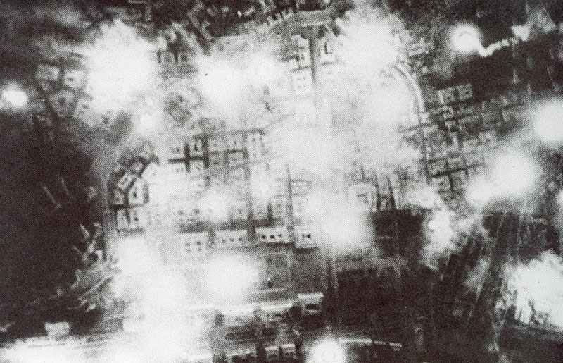 Diary August 7, 1941 14 Aerial picture taken from Russian bombers over Berlin.