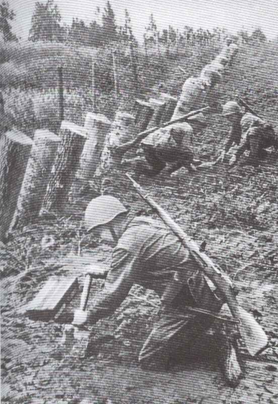 Diary September 11, 1941 4 Soldiers of the Red Army preparing mines