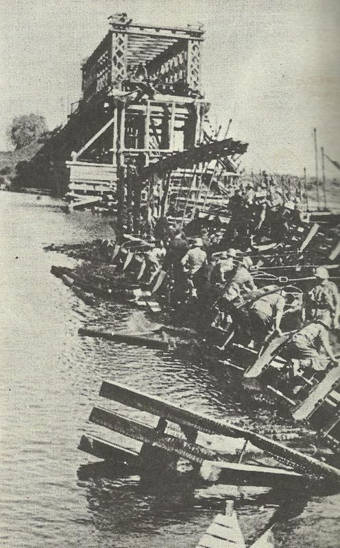 Diary September 29, 1941 4 Repair of a bridge across the Dnieper