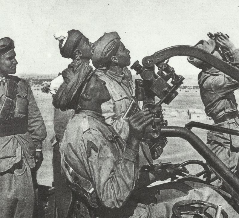 Diary October 4, 1941 4 Libyan anti-aircraft troops