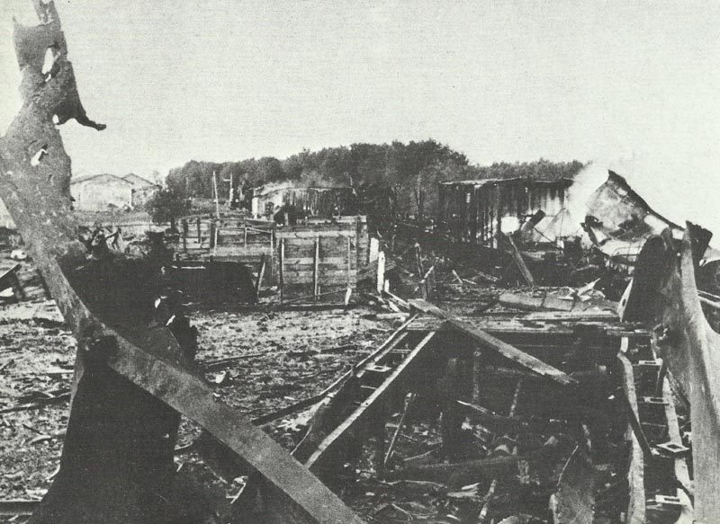 Diary September 10, 1941 3 destroyed Russian supply train