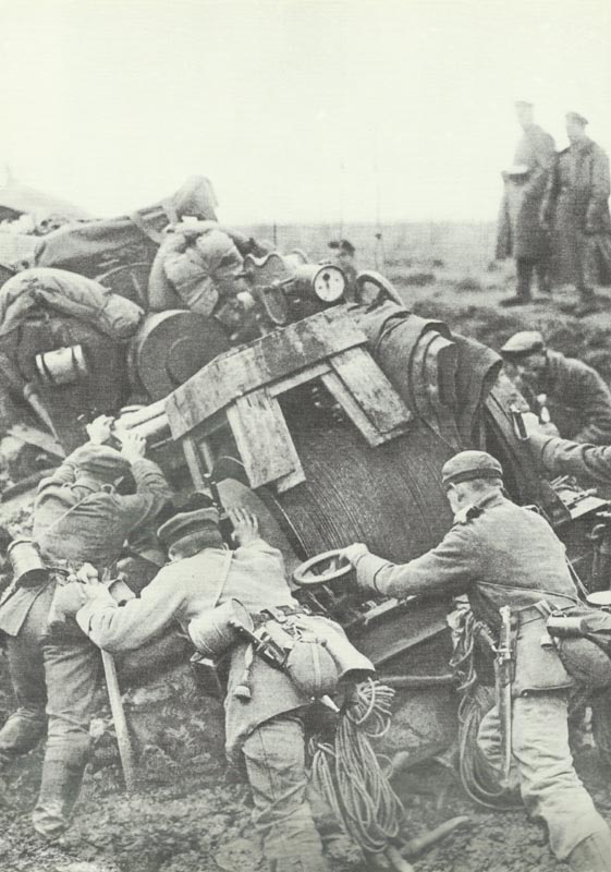Diary October 13, 1916 2 Tough march of a German field-airmen's section