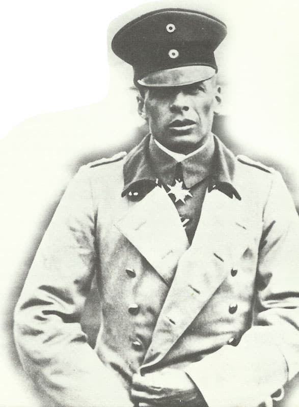 German fighter ace Oswald Boelcke