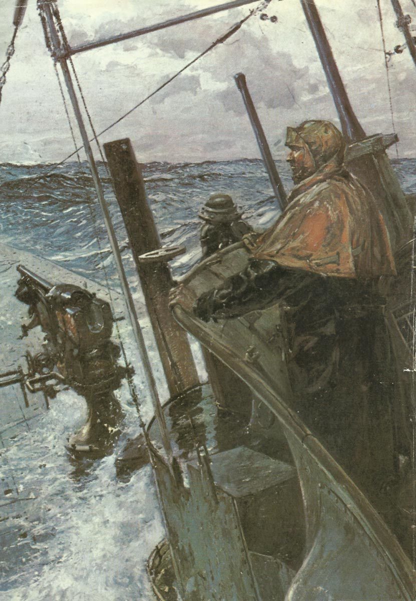Diary October 8, 1916 4 'U-53' in the Atlantic.