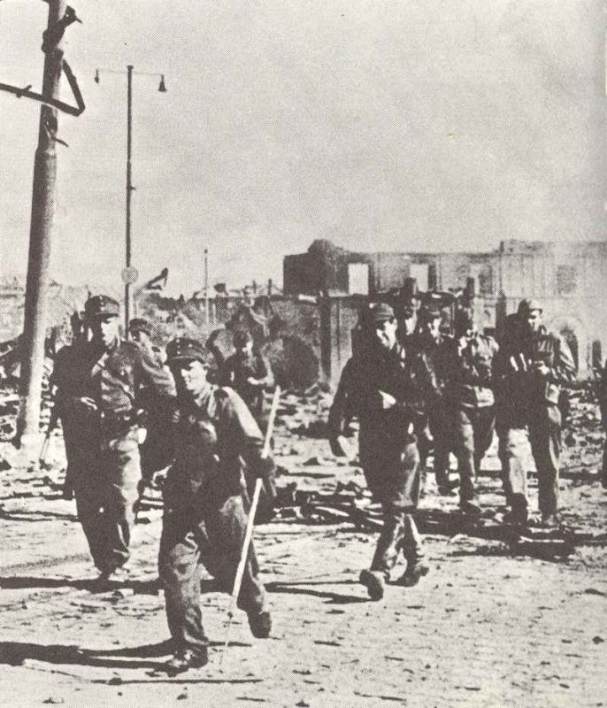 Advance of Finnish troops
