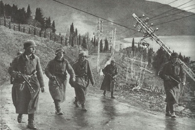 German infantry on the Crimea