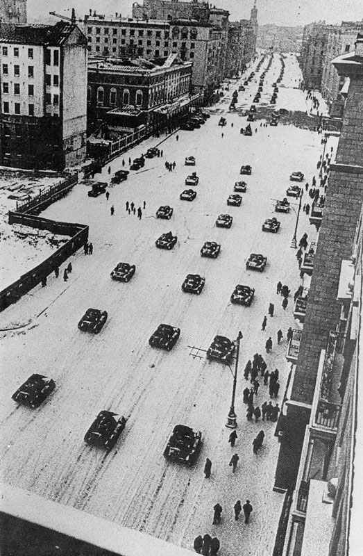 miltary parade for the October Revolution 1941