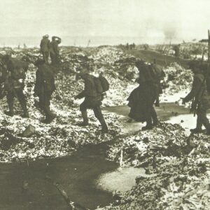 British troops Somme first snow