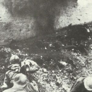 French troops under fire at Verdun