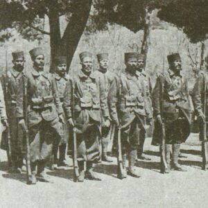 French colonial Zouaves troops