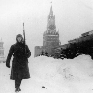 Guard in front of the Kremlin