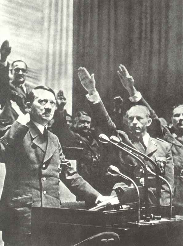 Hitler declares war on USA