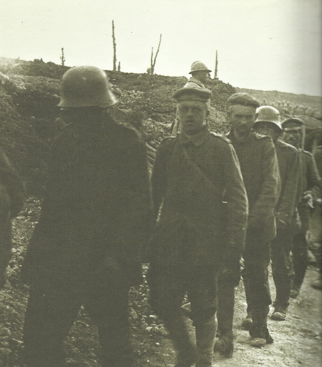Germans captured at Verdun