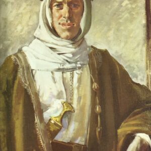 T.E. Lawrence in Arab dress