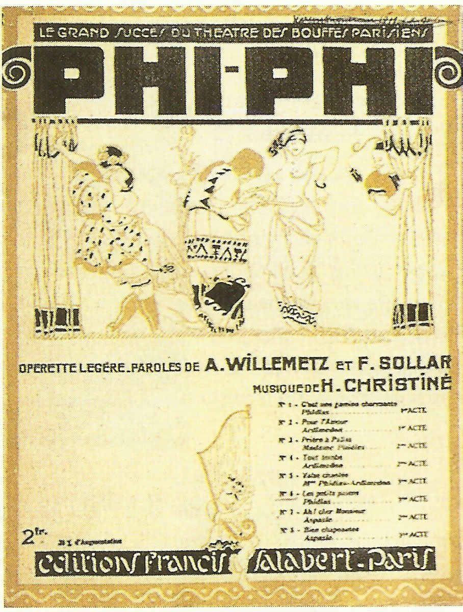 Songs from an operetta