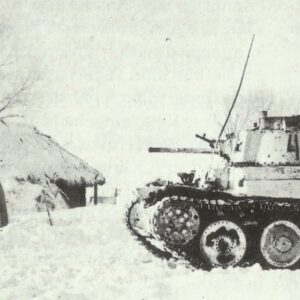 PzKpfw 38 (t) and a 2-cm Flak anti-aircraft gun on the Eastern front