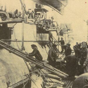 U-boat takes ammunition on board