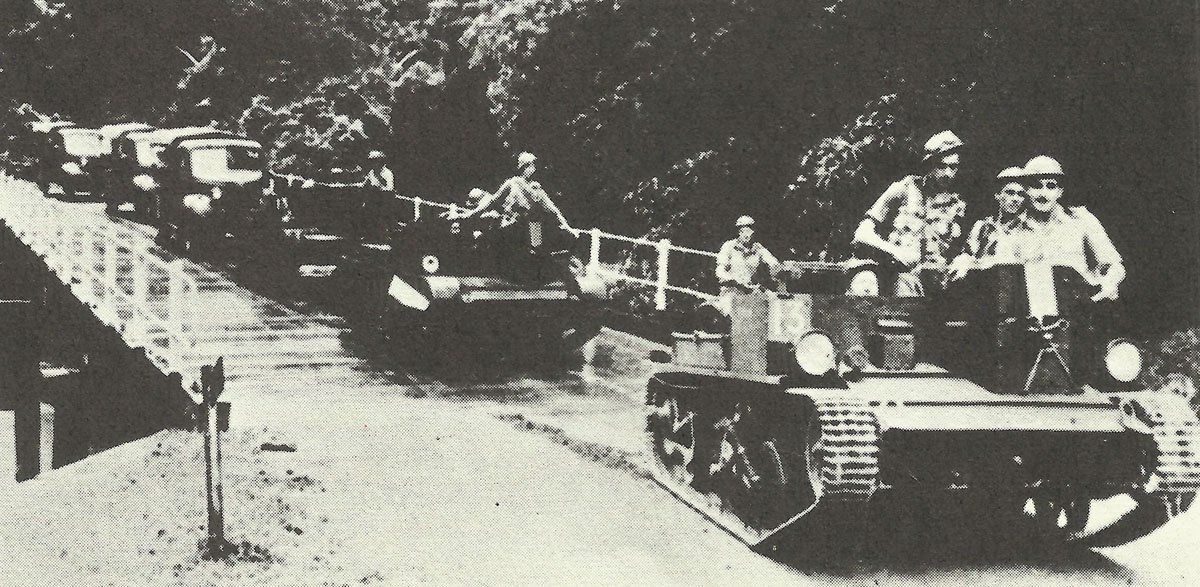 Column of Australian troops in Malaya